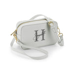 Personalised handbag, Cross Body Bag, Clutch bag with Detachable Straps, Birthday Gift For Her, Wife Gift, Monogrammed handbag