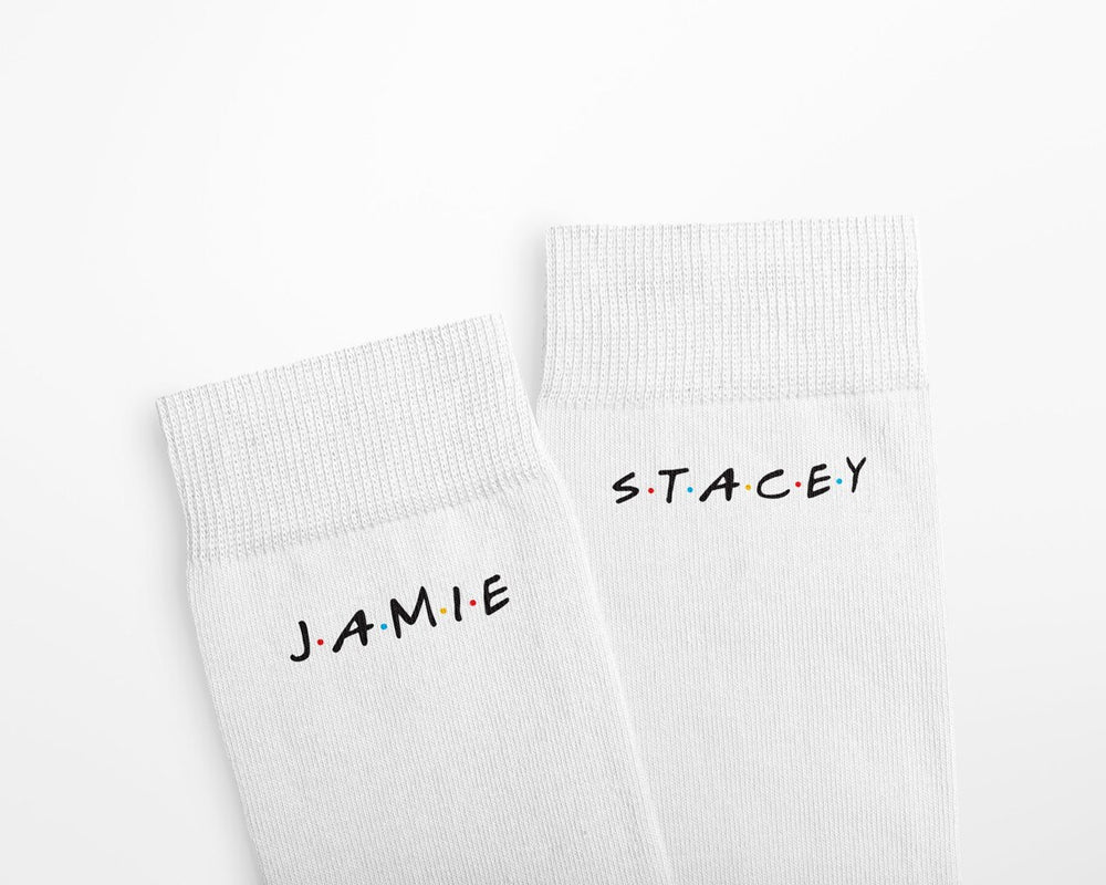 How You Doin'? Personalised 'FRIENDS' theme Inspired Socks!