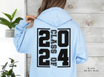 School Leavers 2024 Hoodie - Class Of 2024 Style 8