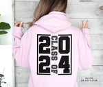 School Leavers 2024 Hoodie - Class Of 2024 Style 8