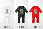 Personalised Babies First Christmas Sleep suit/Baby grow