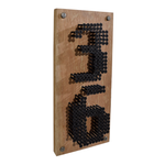 Personalised 3D DIY Luxury Rustic Screw Assembly Door Number