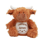 Cuddle Up with Coziness: Our Personalised Highland Cow Teddy Bear 🐮🌟