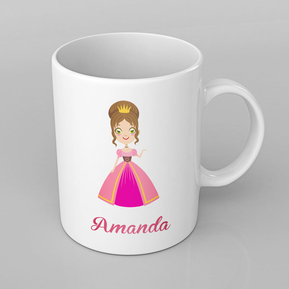 Princess design Personalised Mug any name, Custom Made