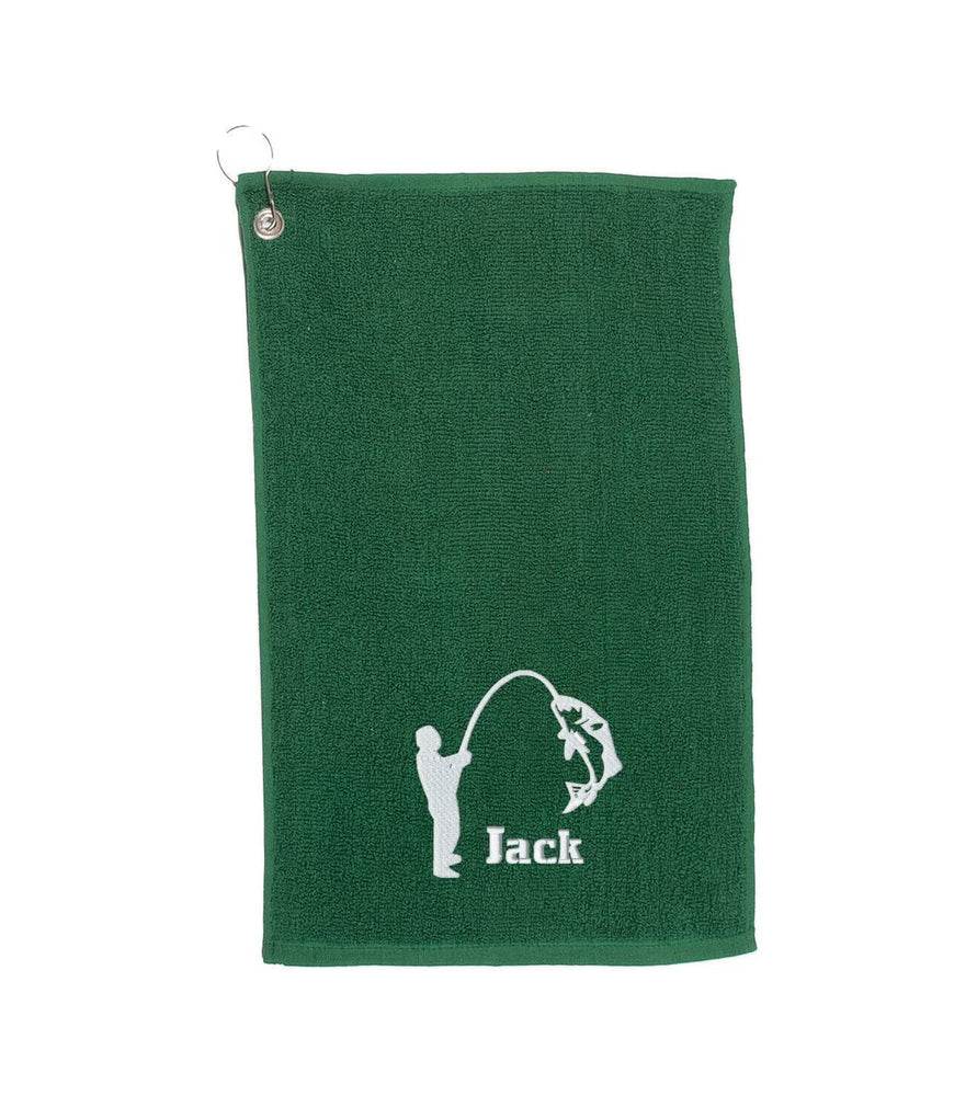 Catch of the Day: Custom Embroidered Fishing Towel